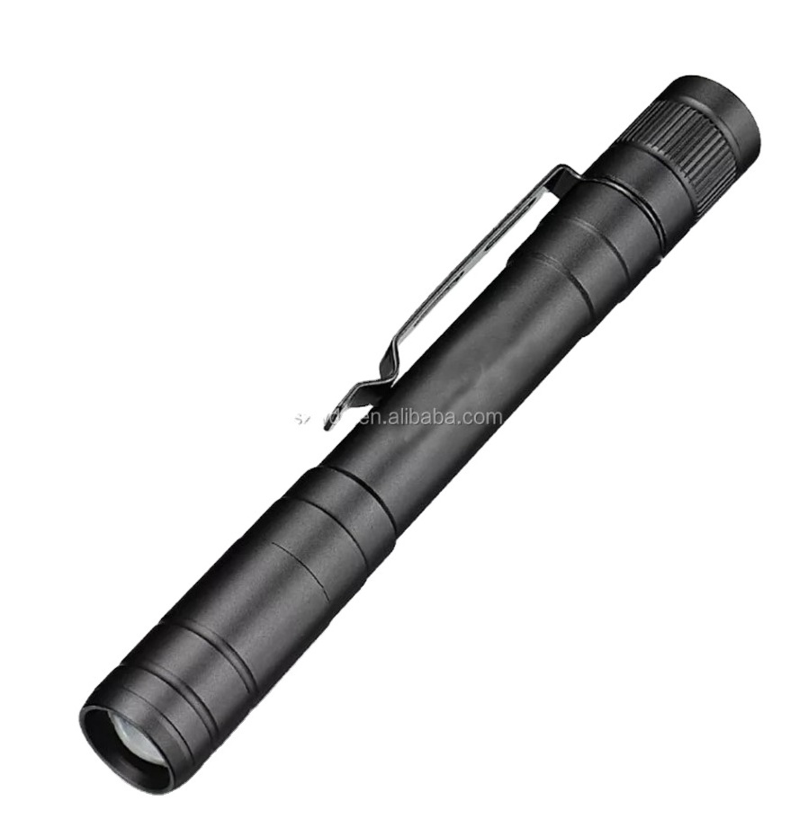 Aluminum alloy doctor nurse pen light mini flashlight portable waterproof LED flashlight