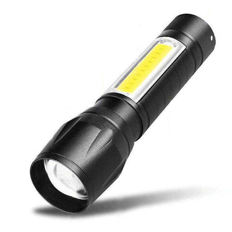 Pocket china custom battery flashlight mini led torch aluminium magnetic 2000 lumens mini cob flashlight