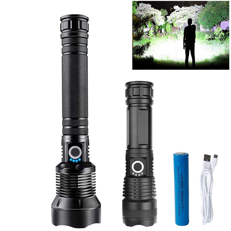 powerful 10W flashlight high power led torch super bright light 10000 lumens 5Modes LED flashlights torches