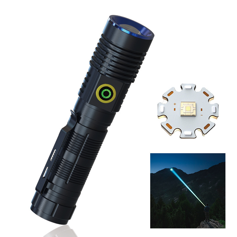 linternas led alta potencia 1100 lm LED Flashlight aluminum alloy Rechargeable Portable Lamp Intelligent USB MINI Flashlight