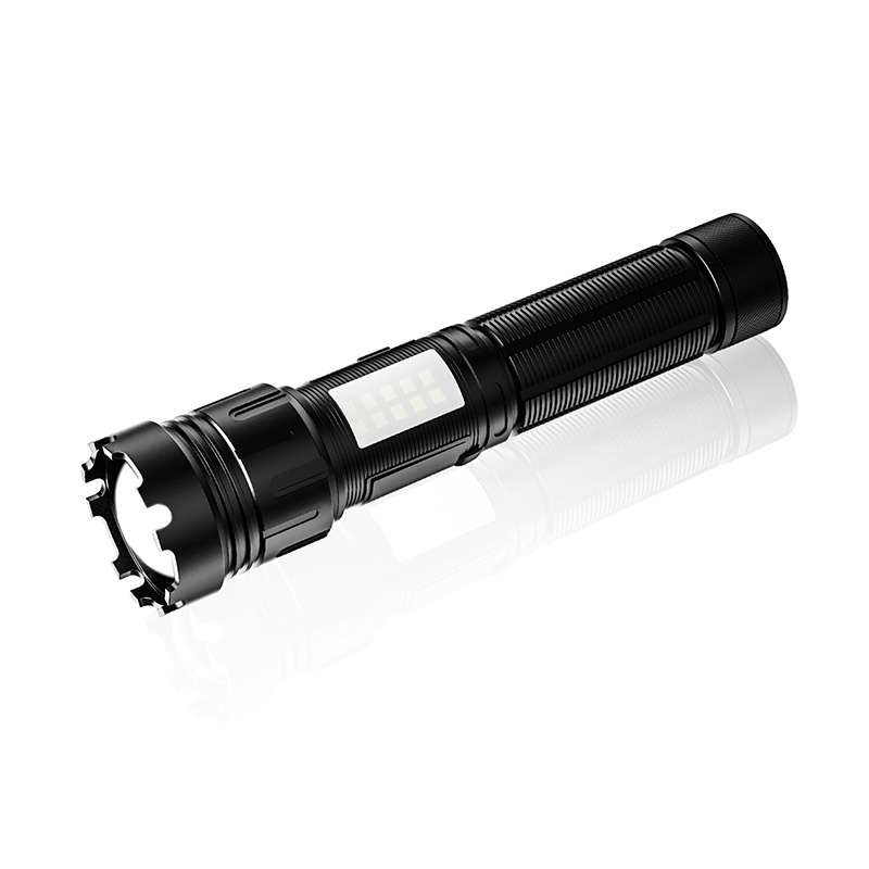 XHP50 Zoomable  10000lum  LED Torch Flash Light, USB Rechargeable Waterproof Tactical Flashlight For self defense tourist flashl