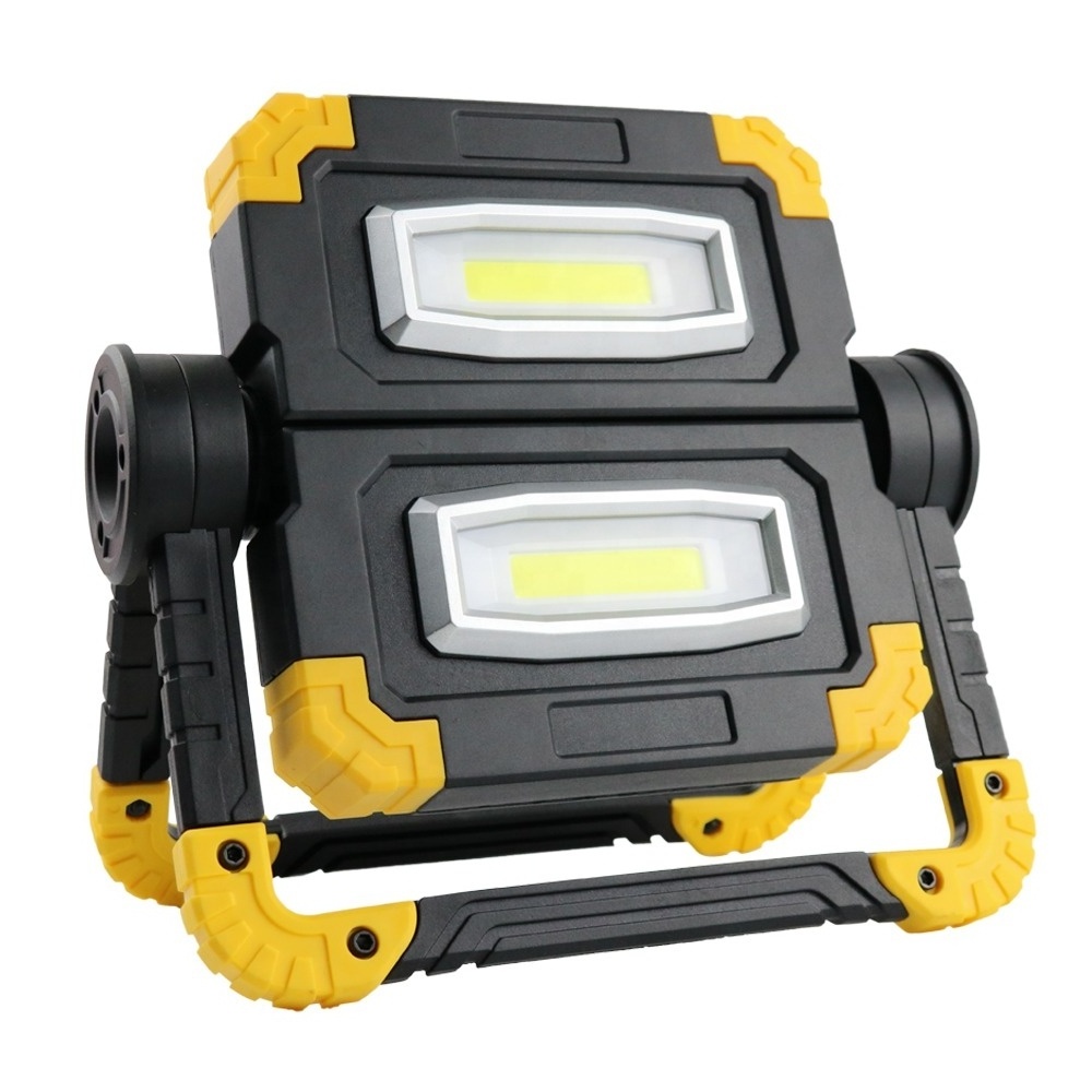 Hot Sale Portable Cordless Work Light Flood Light Outdoor Waterproof LED Garden Camping Emergency Lighting Torch