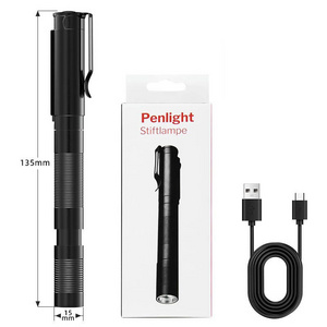 aluminum mini led light pen flashlight led torch light lighting pen flashlight with clip flashlights torches