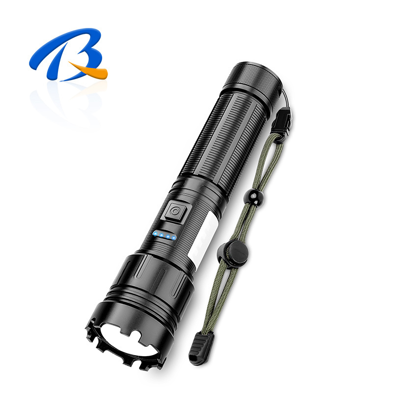 XHP50 Zoomable  10000lum  LED Torch Flash Light, USB Rechargeable Waterproof Tactical Flashlight For self defense tourist flashl