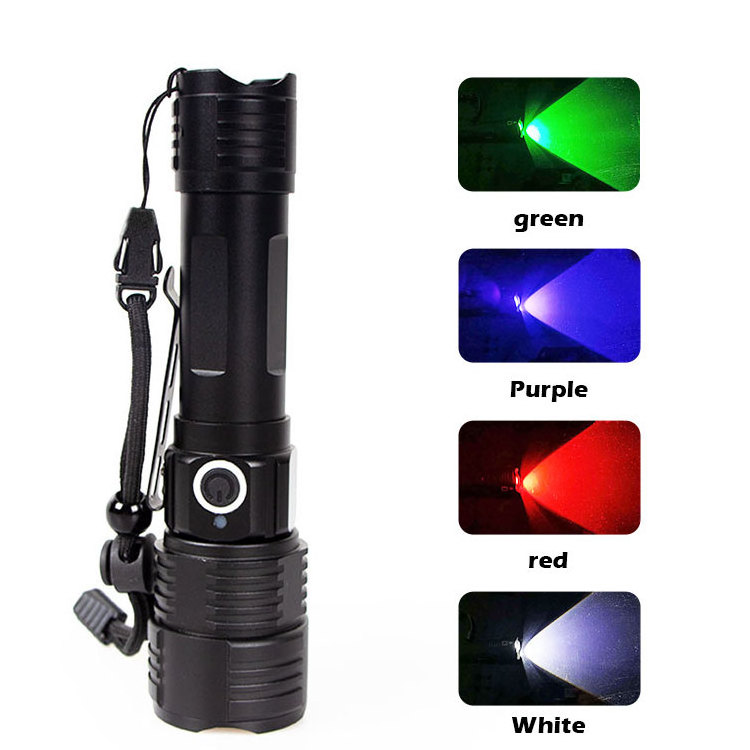 Branded bulk torch lamp modern decorative metal rechargeable powerful usb charging led flashlight