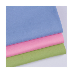 garment knit fabric peached single jersey Milk Silk Fabric for clothing stage costume textile and underwear