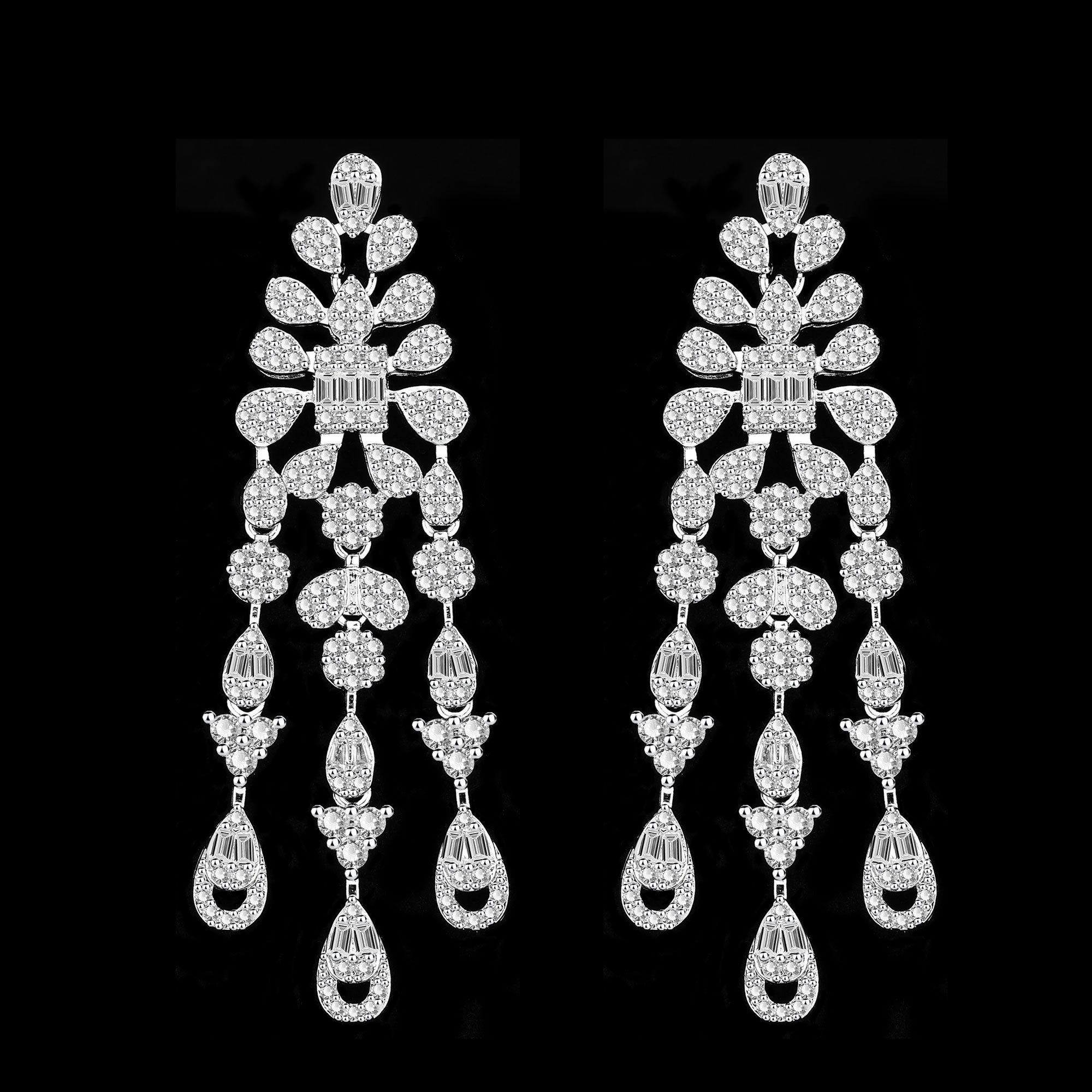 2024 New Arrival Bridal Jewelry Sets New Fashion Dubai Full Jewelry Set For Women Wedding Party Accessories Design