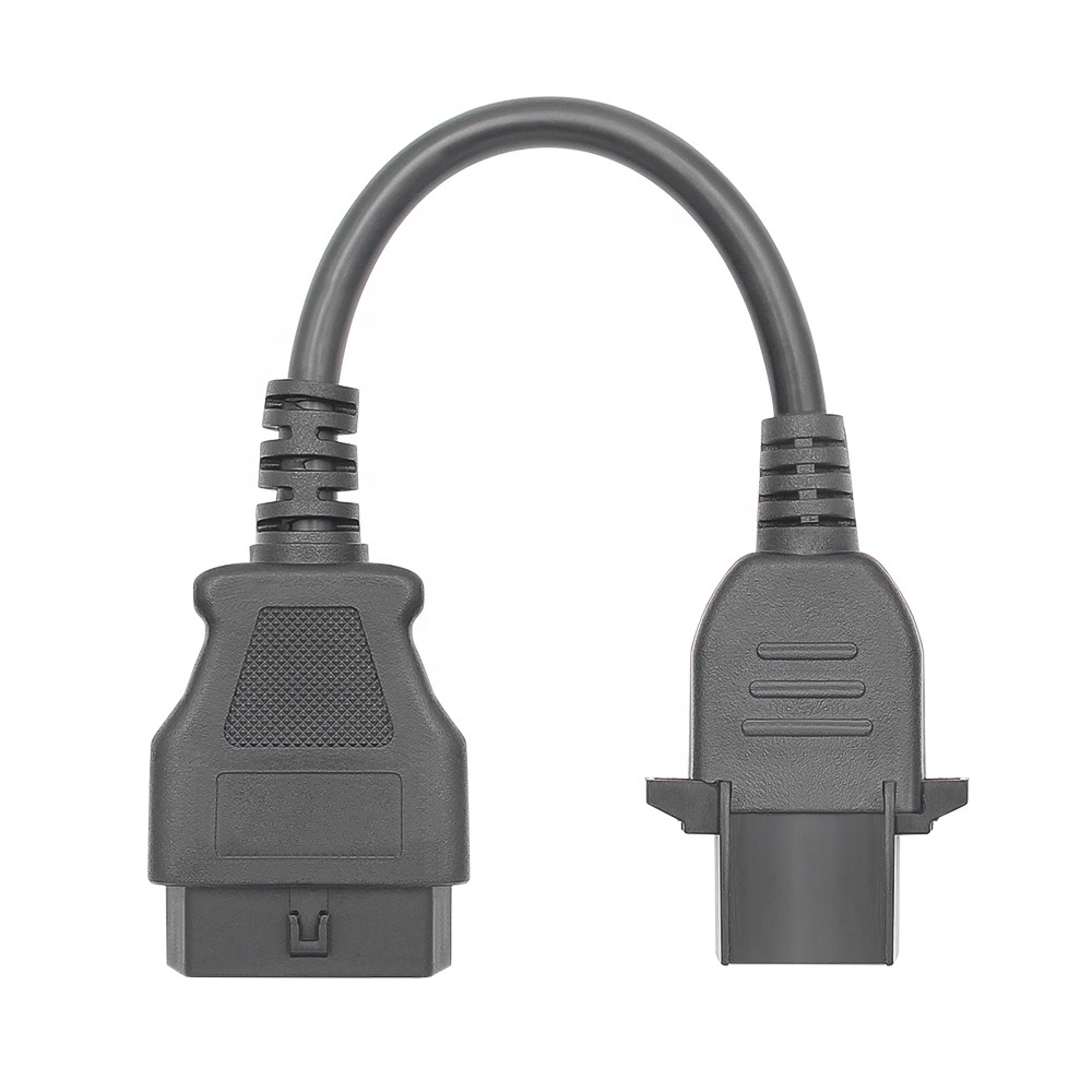 OBD2 Male to Female Connector Factory Price Compatible For Volvo 8Pin OBD1 To OBD2 Connect Cable Truck Diagnostic