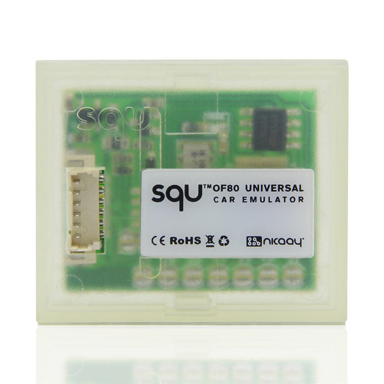 SQU OF80 universal car emulator supports IMMO and Seat occupancy sensor and Tacho Programs