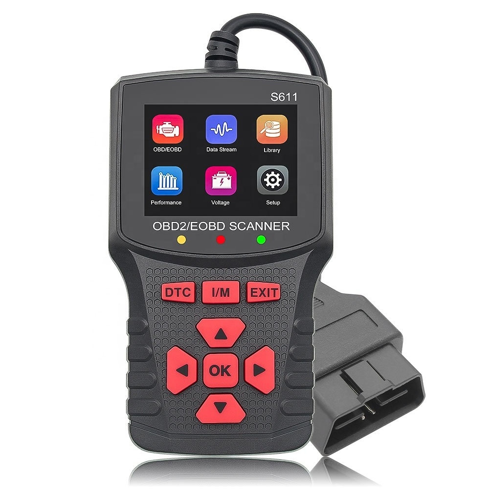 Escaner Automotriz S611 OBD2 Scanner Car Engine Fault Code Reader Automotive OBD2 Car Diagnostic Scanner