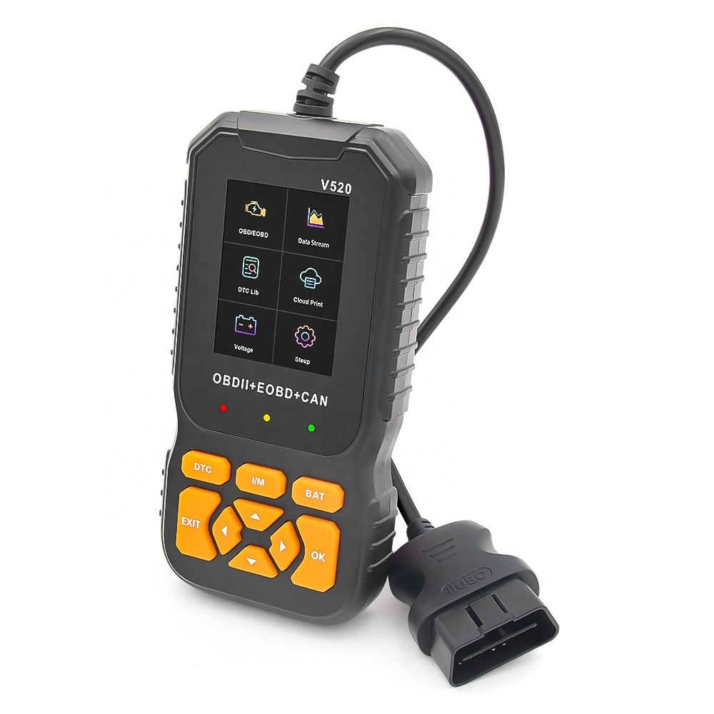 Escaner Automotriz V520 Car Engine Fault Code Reader Automotive OBD2 Car Scanner For Car Diagnostic Tool