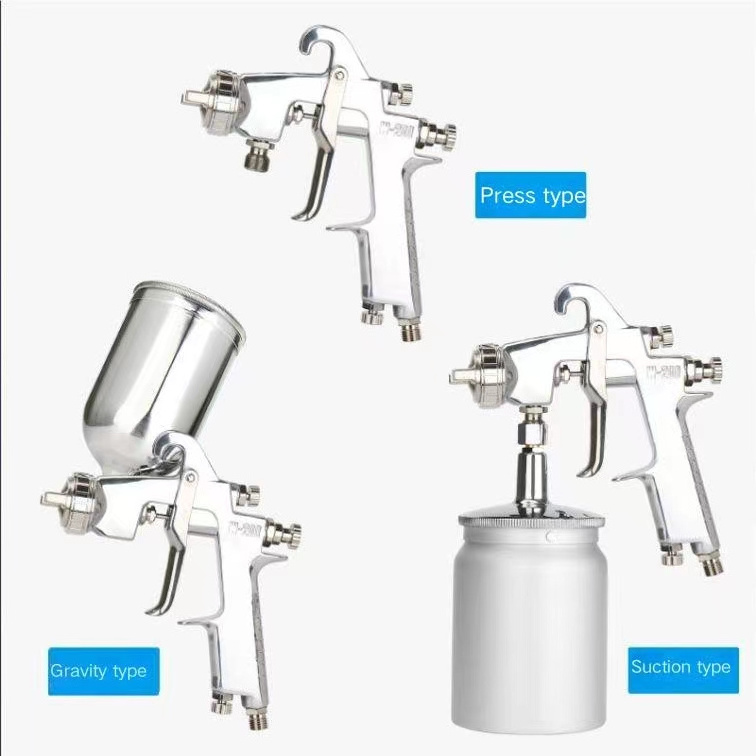 W-200 Manual Spray Gun Single Gun High Atomization Paint Coating Furniture Spray Gun