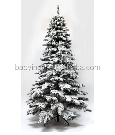 180 cm Flocked Pine  Christmas Tree