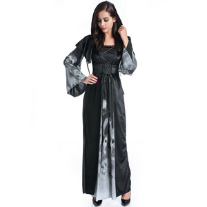 Vampire Witch Cosplay Costume 2022 China Supplier Kids Scary Girls Children Cotton Women Halloween Costume Sets Career Costumes