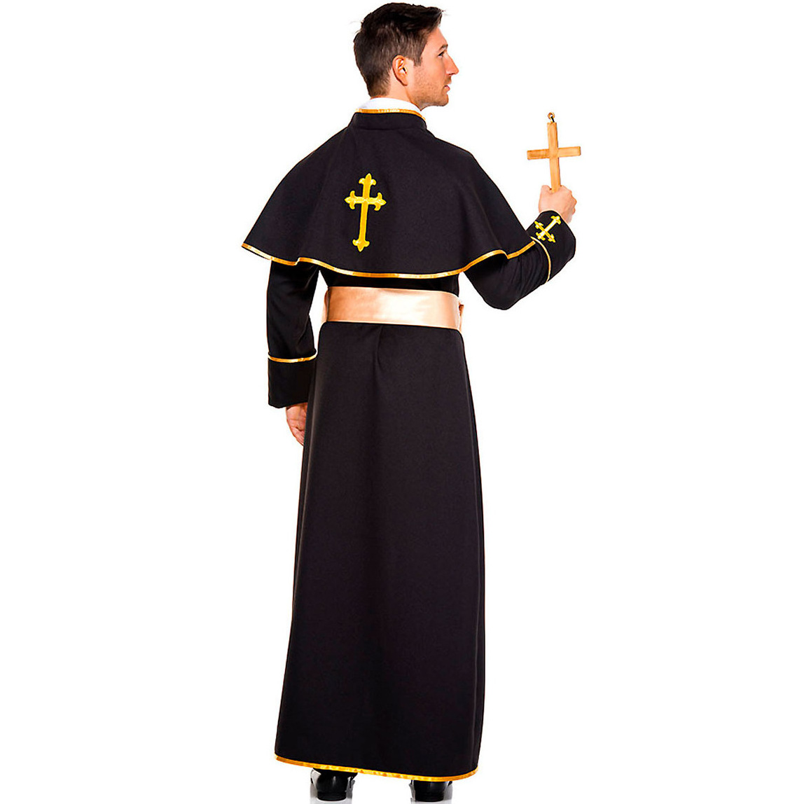 Halloween Costume New Adult Male Priest Couple Dress Female NUN Missionary Role Play Costume Children Unisex TV & Movie Costumes