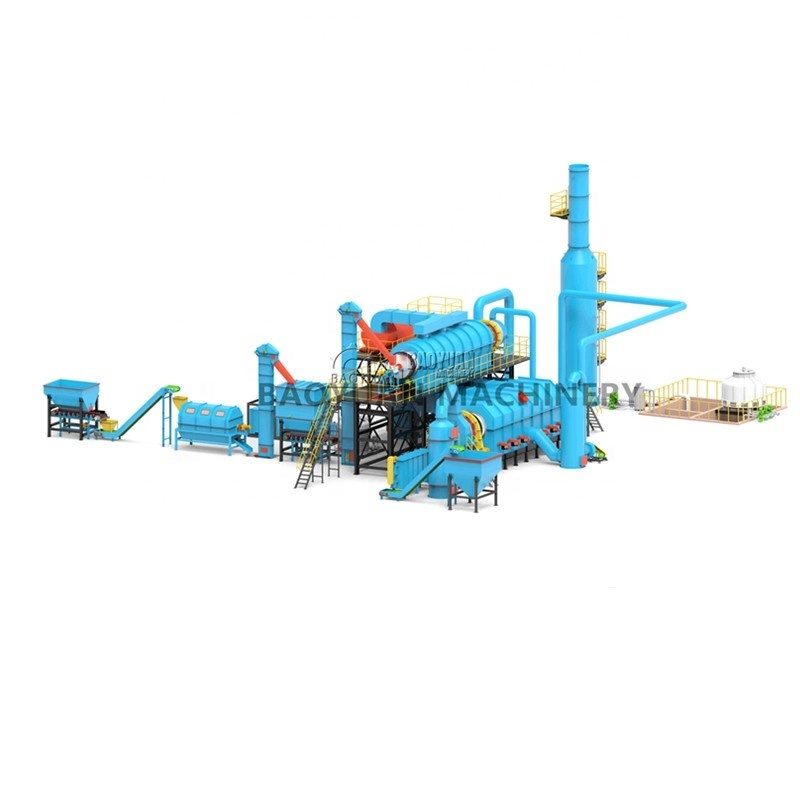 Factory Direct Supply biochar activated carbon charcoal making machine