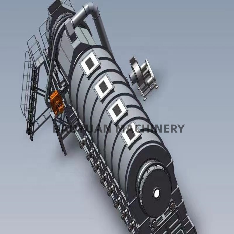 Activated carbon regenerator rotary kiln for recycling waste activated carbon furnace with reasonable price