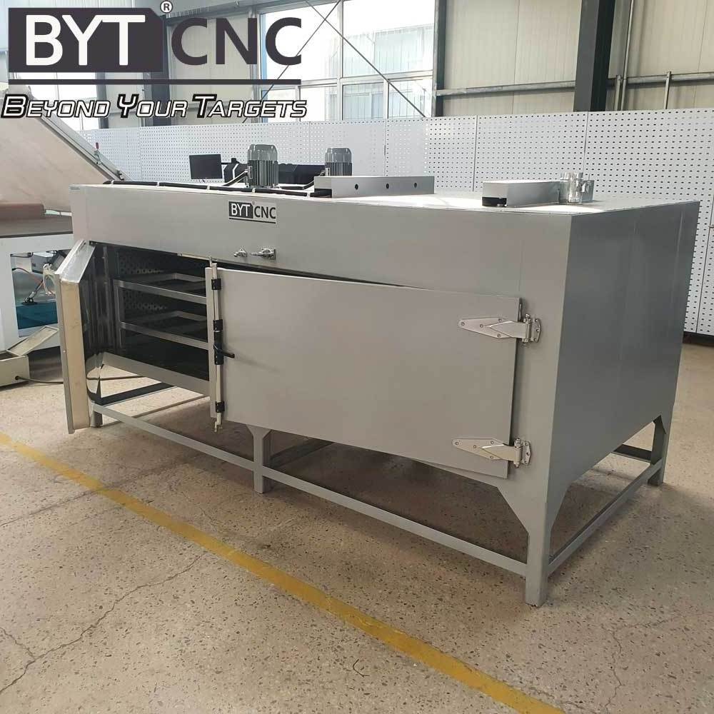 BYTCNC 300 C Cheap price drum wind far-infrared heating chamber oven for acrylic solid surface sheet