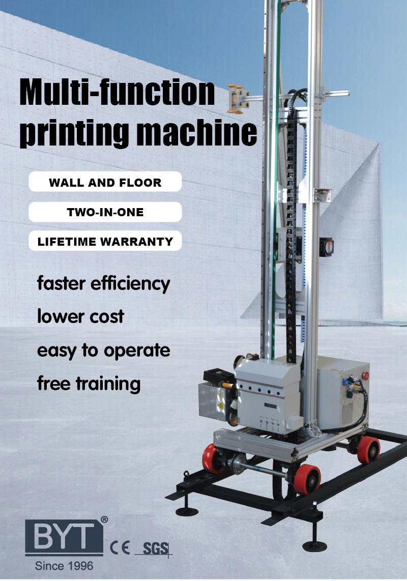Multi-Function Wall And Ground 3000 mm Height Photo Printing Machine 3D ...
