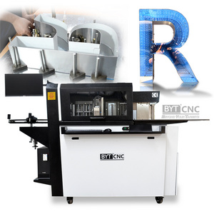 Luminous Characters  bending channel letter press machine for folding metal profile coils channel letter bender