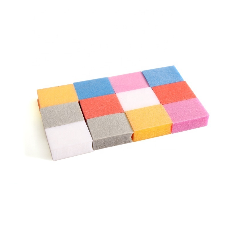 Free sample wholesale cheap price square disposable sanding 33*25mm mini nail buffer block