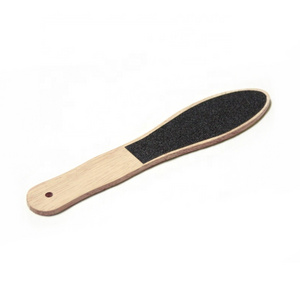 Wholesale portable size durable wooden feet clean pedi foot file refill grits for clean foot