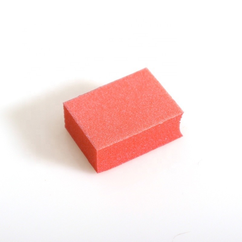 Free sample wholesale cheap price square disposable sanding 33*25mm mini nail buffer block