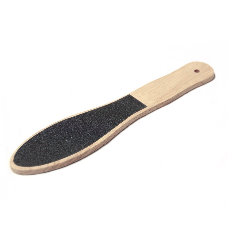 Wholesale portable size durable wooden feet clean pedi foot file refill grits for clean foot