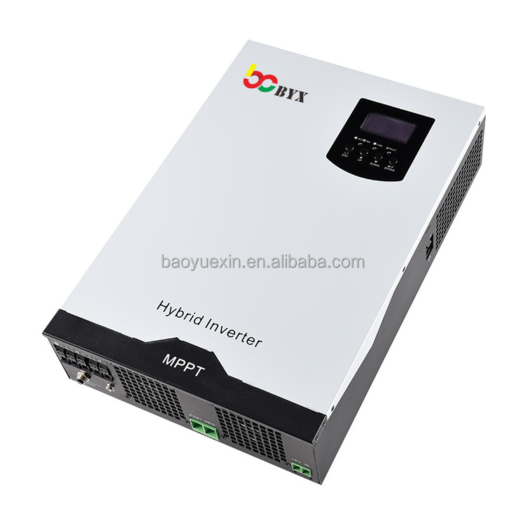 10Kw Hybrid Solar Inverter With Mppt Charge Controller Frequency Inverter 5000W Pure Sine Wave Power Inverter With Rs485