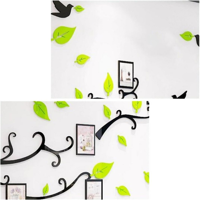 High Quality Waterproof Wall Stickers DIY Photo Frame Tree Wall Stickers Family Stickers Home Wall Paintings Decoration