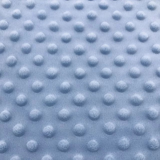 Soft breathable 100% Polyester Embossed Dot bubble Velvet Fabric for Home textile