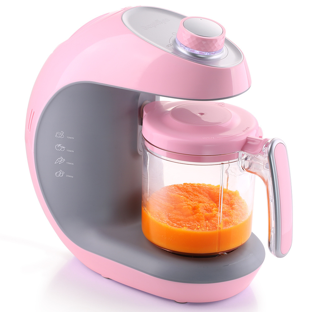 Powerful 2 In 1 Knob control Manual BPA Free Steam Cooker /Blender /Baby Food processor