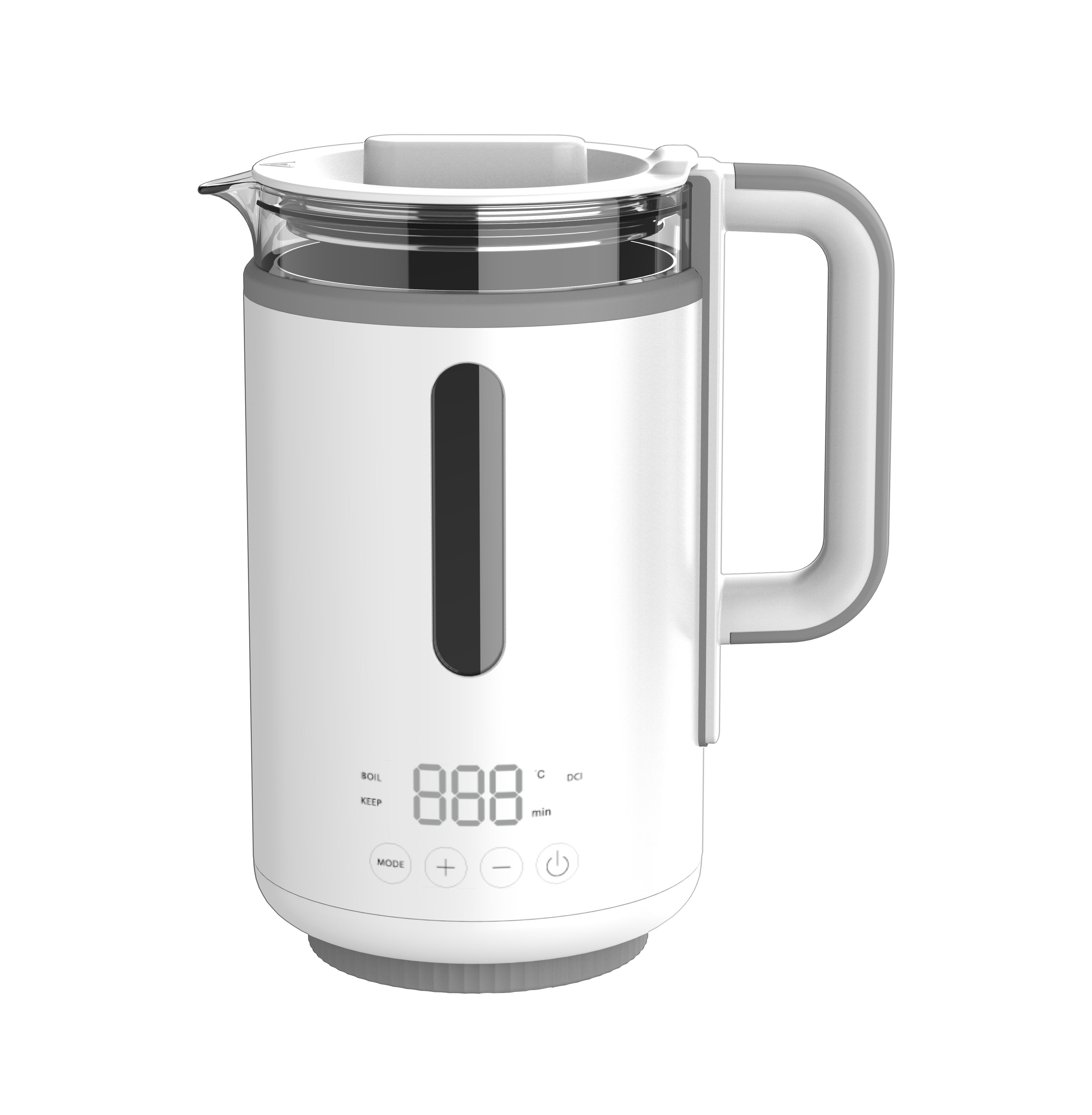 2023 New Design Electric Kettle, Baby Milk Modulator, Water Boiler & Food Stew, 1.3 L, Constant warm