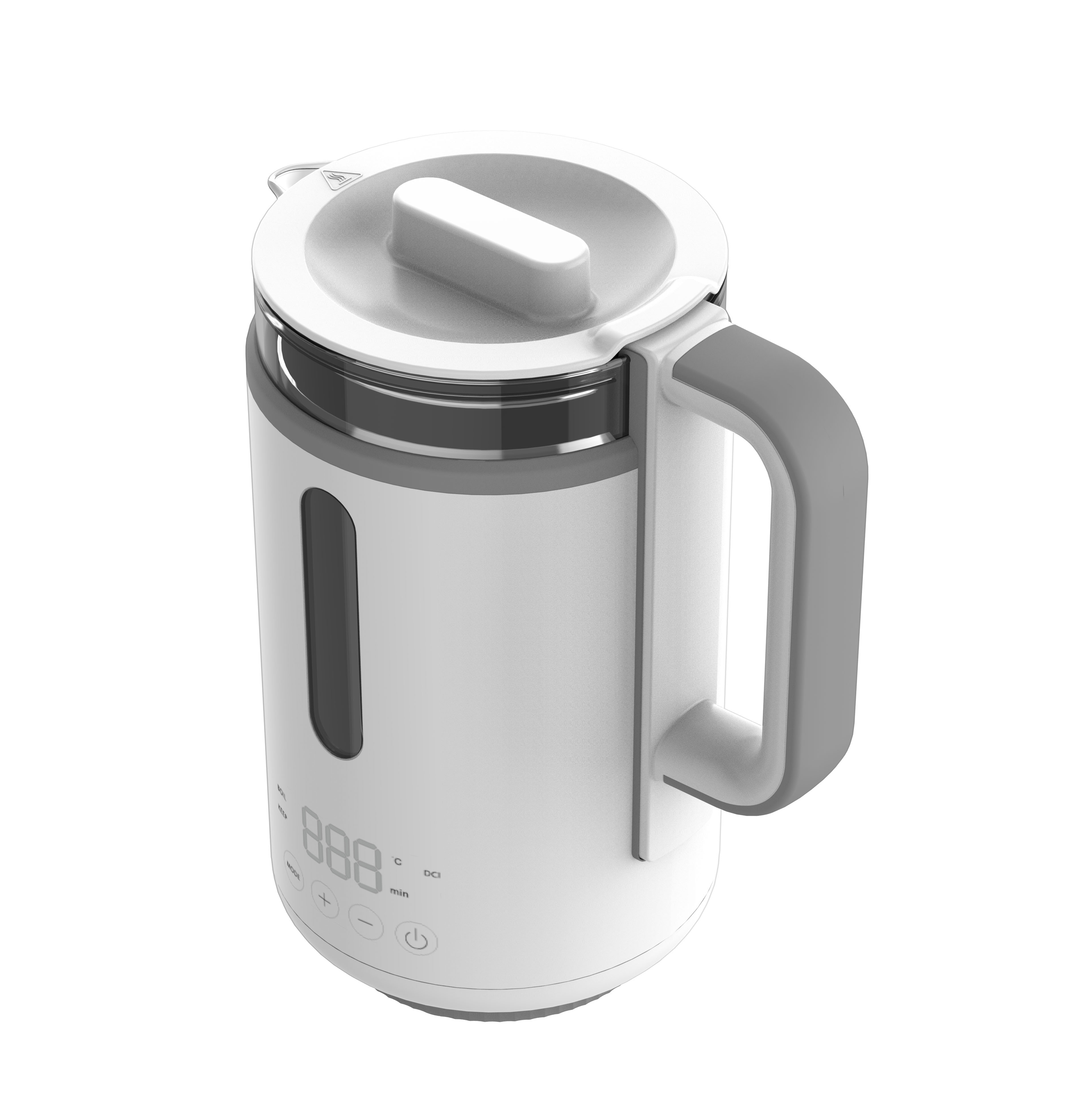 2023 New Design Electric Kettle, Baby Milk Modulator, Water Boiler & Food Stew, 1.3 L, Constant warm