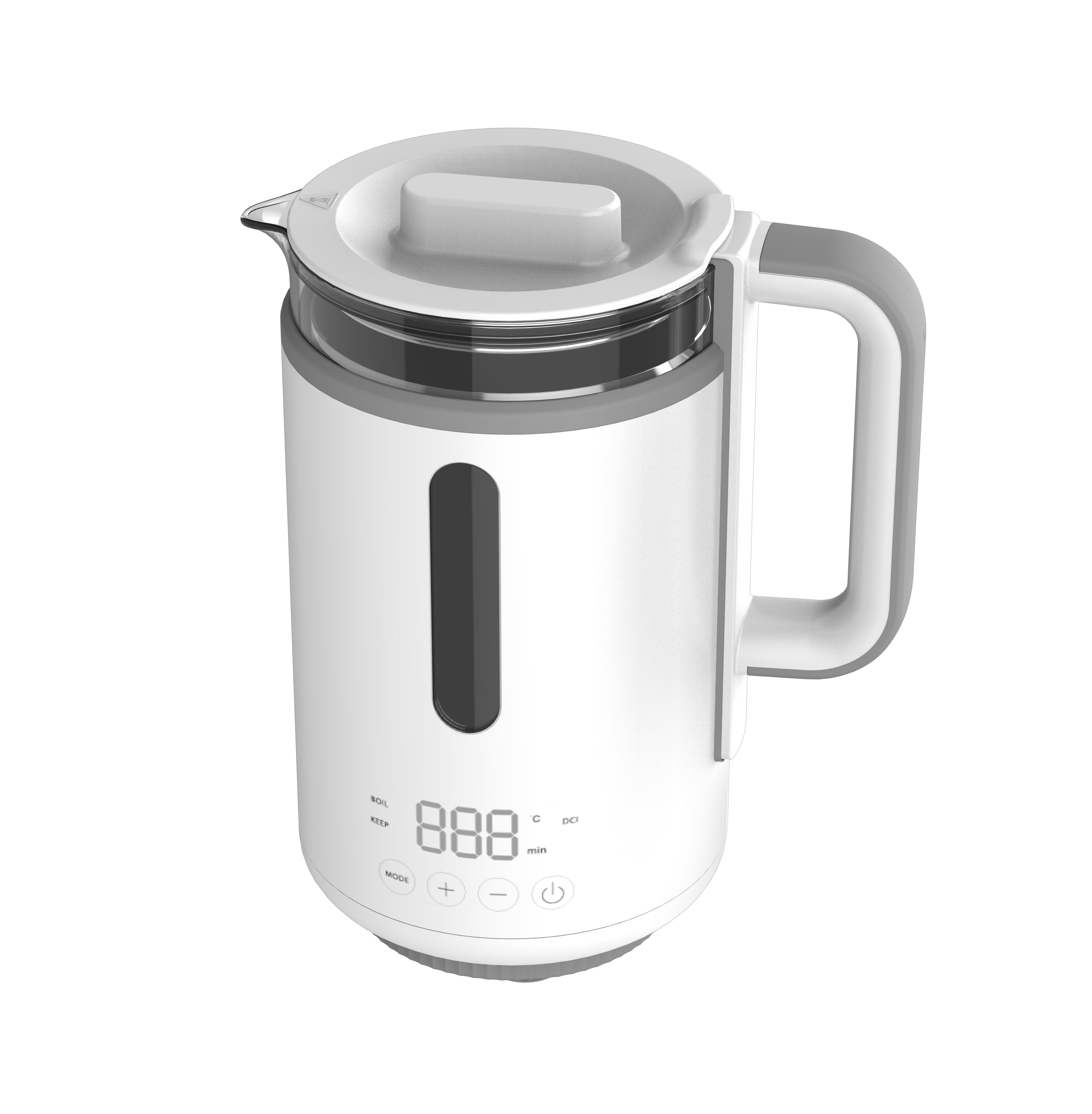 2023 New Design Electric Kettle, Baby Milk Modulator, Water Boiler & Food Stew, 1.3 L, Constant warm