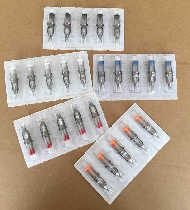 20pcs/box Professional Microblading for permanent Tattoo Needle Cartridges Cosmetic PMU Needles Supplie Cartridge Tattoo Needle