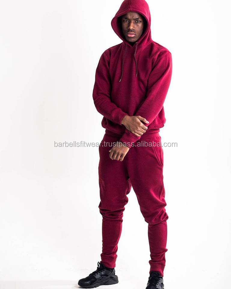 Winter Season Unisex Cotton Fleece Pullover Tracksuit