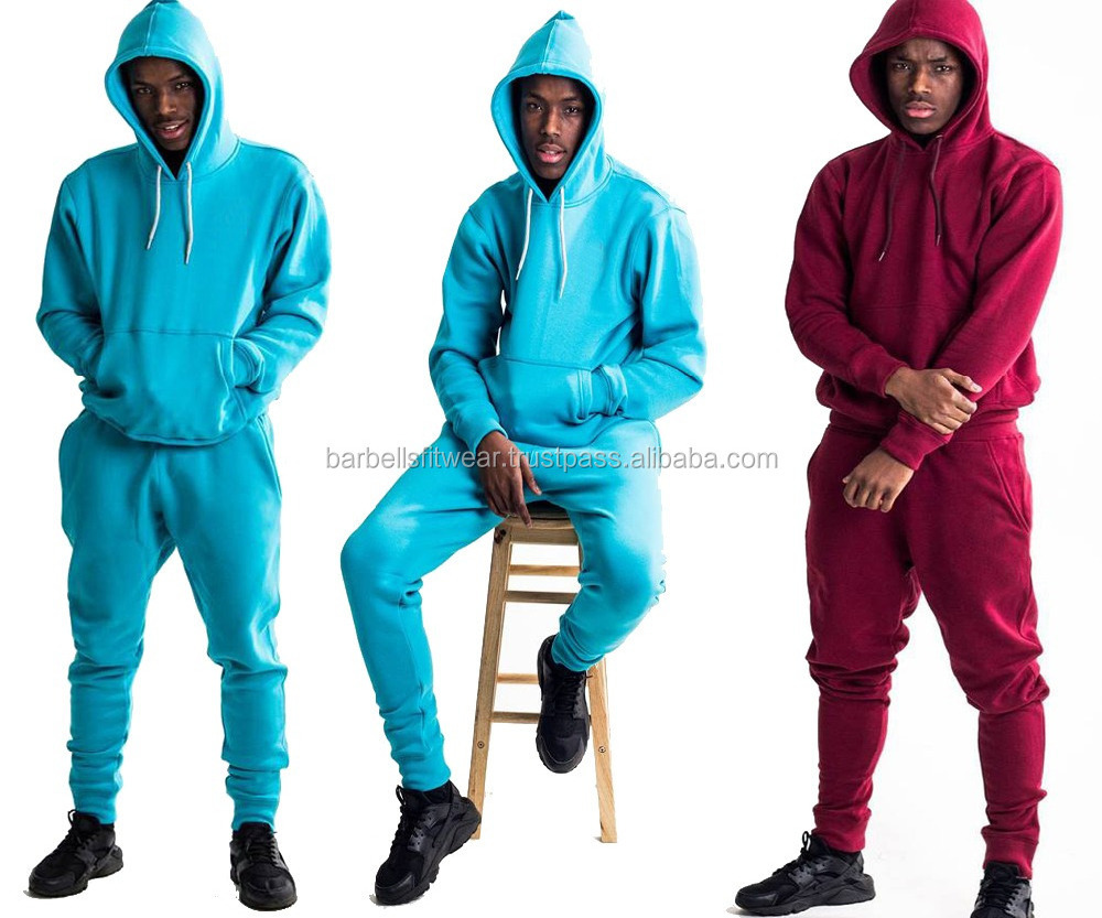 Winter Season Unisex Cotton Fleece Pullover Tracksuit