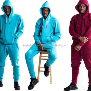 Winter Season Unisex Cotton Fleece Pullover Tracksuit