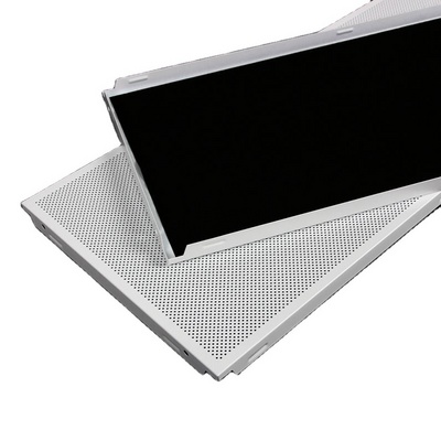 Perforated ceiling panel decorative aluminum false ceiling tiles 2*4 ft