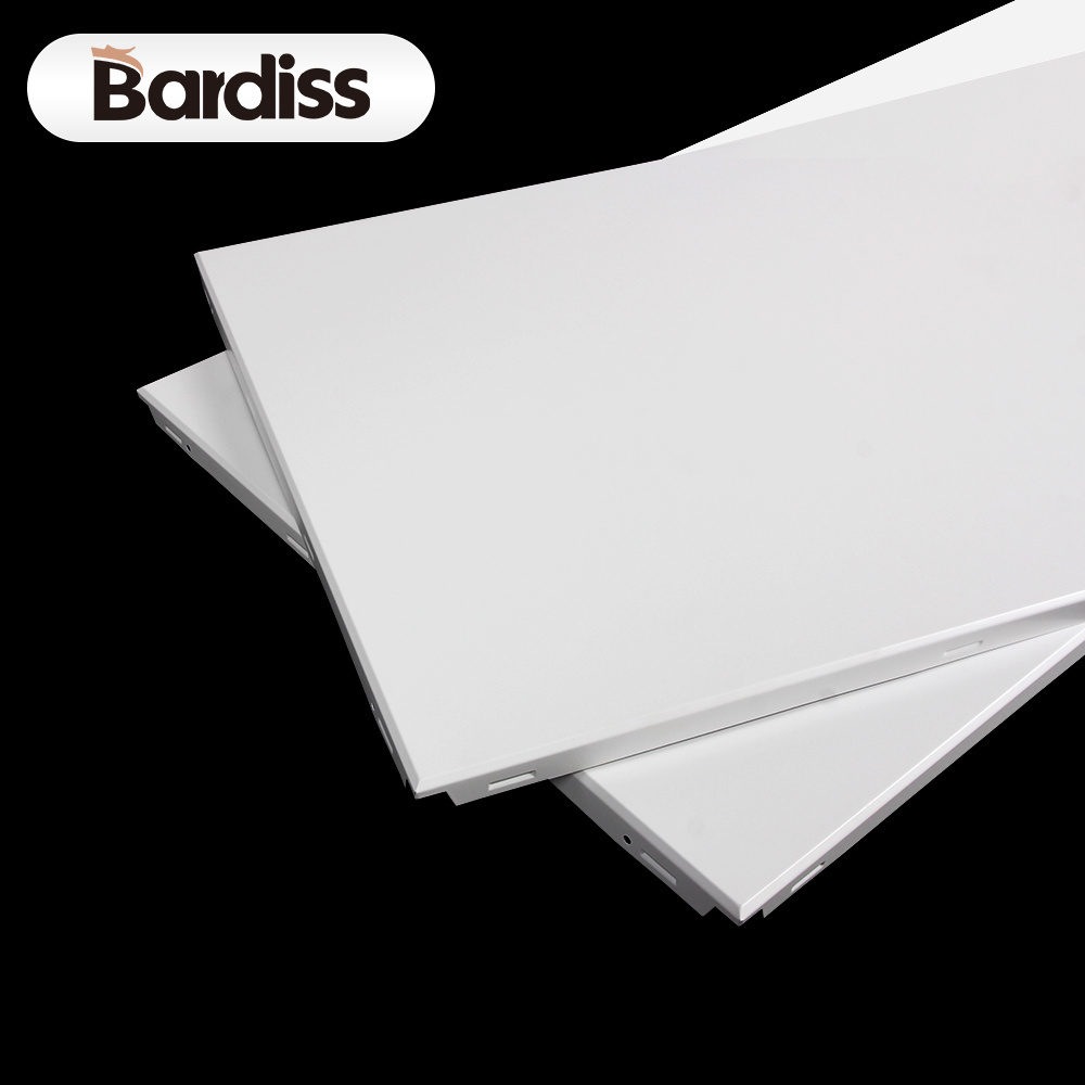 Suspended panel ceilings white 600x1200 aluminium ceiling tile