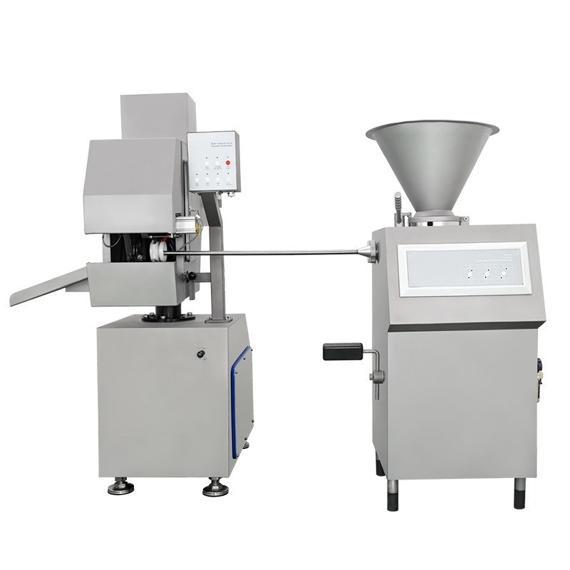 Automatic  Sausage Making Machine Commercial Electric Vacuum Sausage Stuffer Linker  Meat  Filling Machine