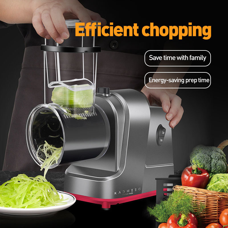 Hot Sale Electric Salad Maker Vegetable Cutter Fruit and Vegetable Shredder for Home Use