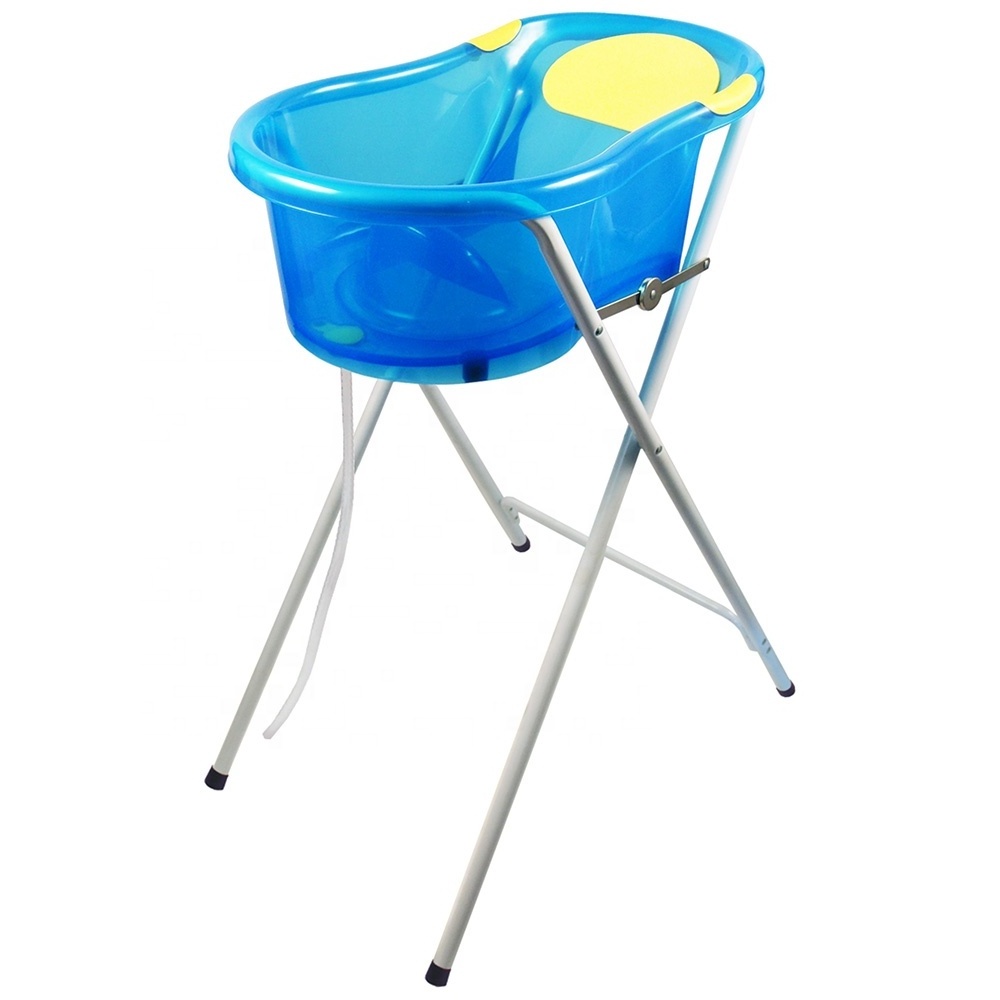 Baby Size Portable Folding Metal Baby Bath Tub Stand