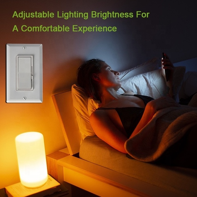 Wall Light Switch Treatlife Dimmer Light Switch Dimmer Switch For Led Lights 110v,Led Rocker Dimmer, 3 Way Light Switch