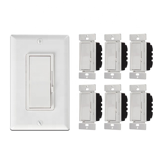 Wall Light Switch Treatlife Dimmer Light Switch Dimmer Switch For Led Lights 110v,Led Rocker Dimmer, 3 Way Light Switch