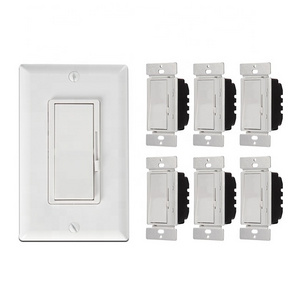 wall  dimmer switch with control slide for LED Lights UL listed switches in wall switches