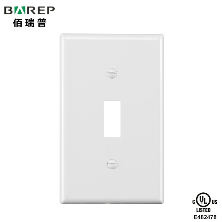 Decorator/Toggle Switch Wall Plate Combination Standard Size Replacement Faceplates Outlet Cover