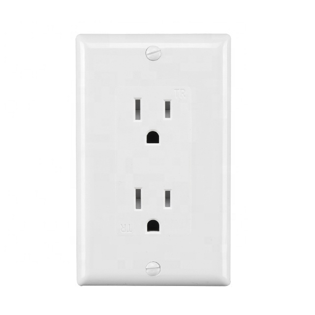 High Quality YGB-047 Plug Wall Outlet Decorator  Duplex Receptacle