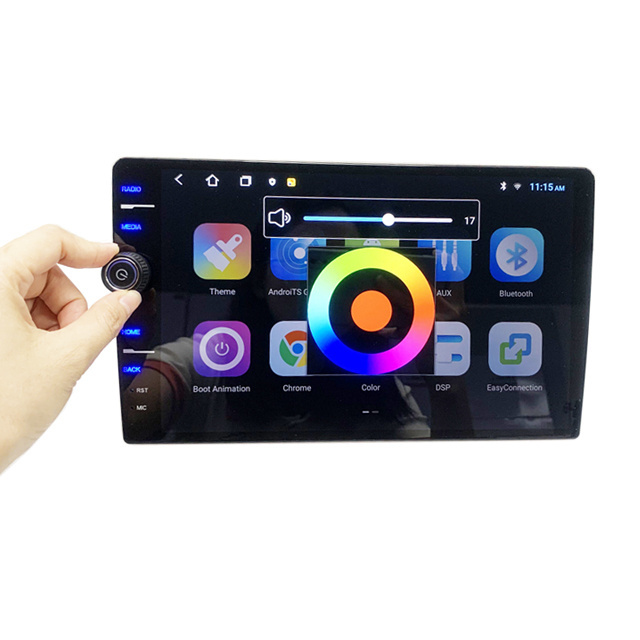 Car Android Head Unit with knob 1280*800 Audio Auto Electronics Video Car DVD Player GPS Stereo Radio